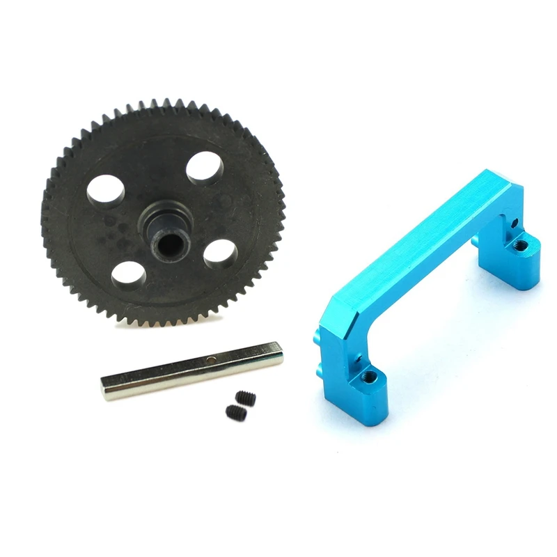 

Металлическая зубчатая шестерня Diff 62T с редуктором для реальной яркости/детской модели 12428 обновленная 1/12 сервопривод с фиксированной част...