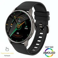 brand new sports smart watch amoled screen mineral glass smartwatch 240mah polymer battery watches for women for huawei xiaomi