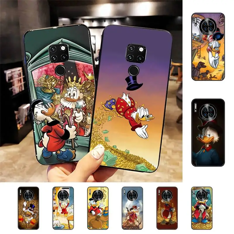 

Disney Scrooge McDuck Phone Case For Huawei Nova 3I 3E mate 20lite 20Pro 10lite Luxury funda case