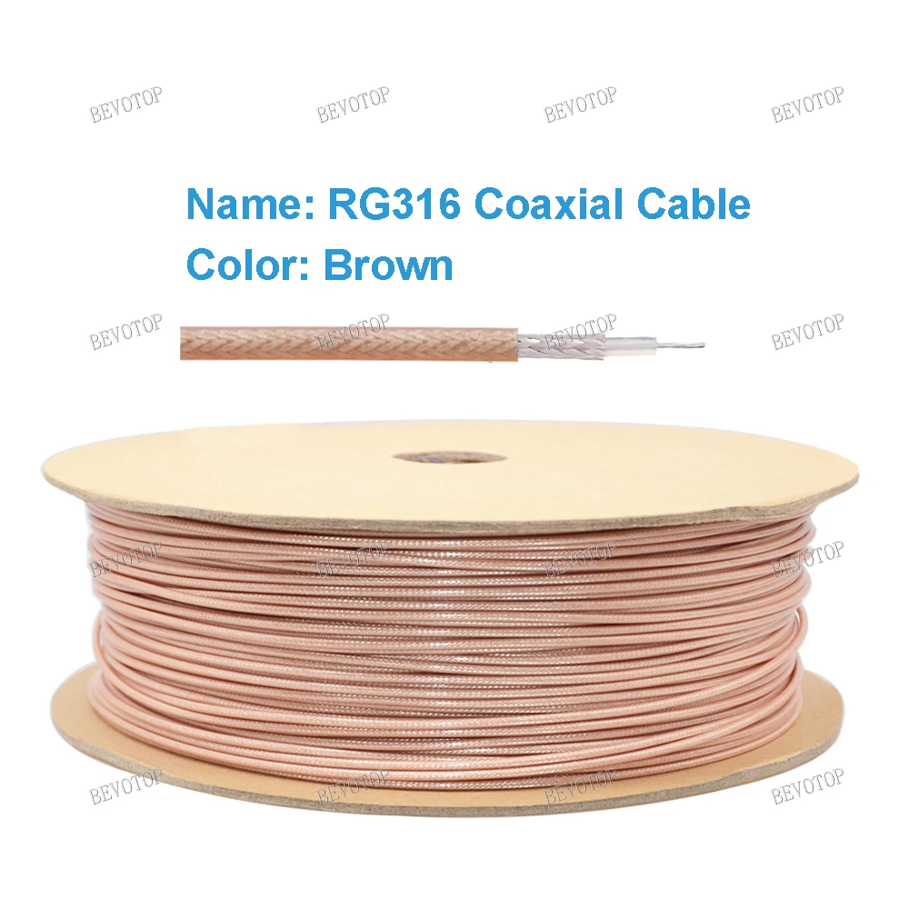 

Коаксиальный кабель BEVOTOP RG316/RG316D 50 Ом