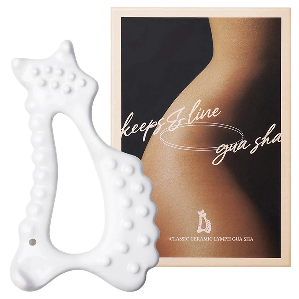 Керамическая массажная доска для скребков кожи Гуаша корейский скребок гуаши