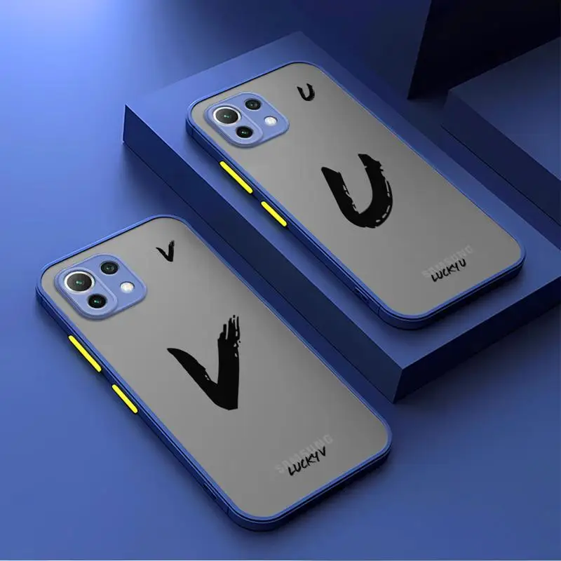 phone case For Xiaomi Poco X5 5G X3 NFC Mi 11 Lite 11T 12 X4 Pro C40 Protective Sleeve Cover fundas Elegant Ink Letters Cool U V