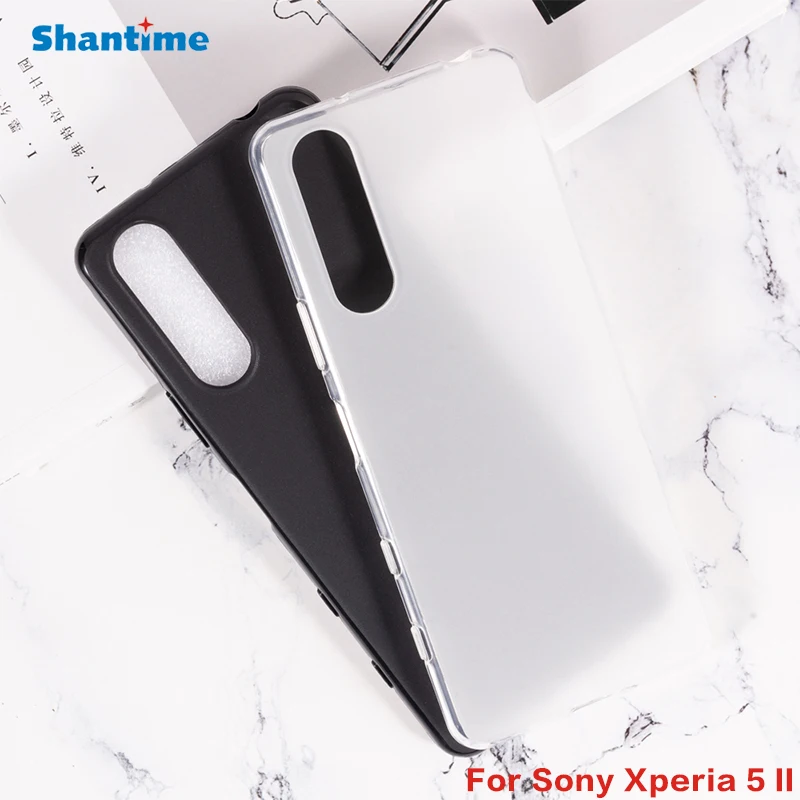 Чехол-накладка для Sony Xperia 5 II, силикон, ТПУ, мягкий, с рисунком пудинга, для Sony Xperia 5 II XQ-AS42