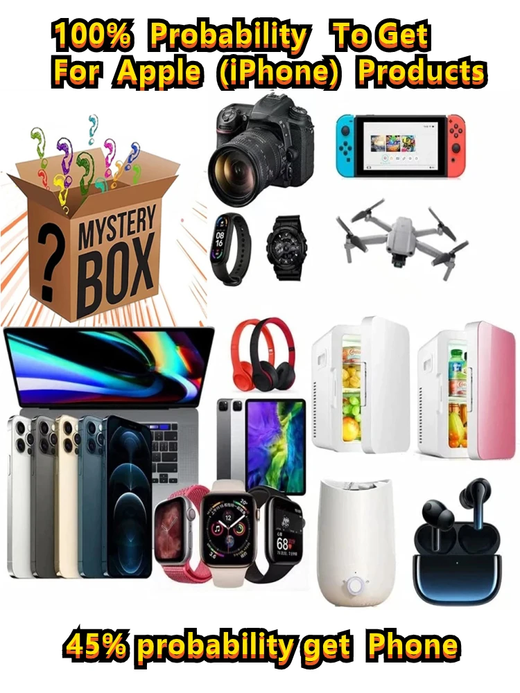 

100% счастливая камера, геймпады, цифровая коробка, подарок, Elektronica, Высококачественная популярная тайна