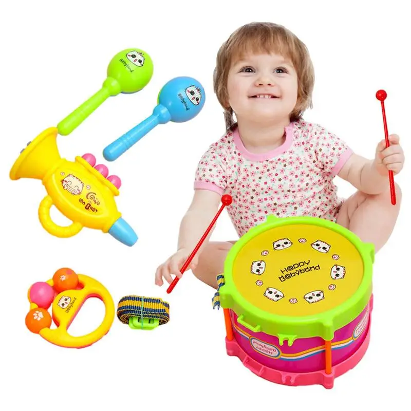

Музыкальная игрушка Монтессори для детей, 5 шт., дошкольное образование Монтессори, раннее обучение, музыкальные игрушки для детей