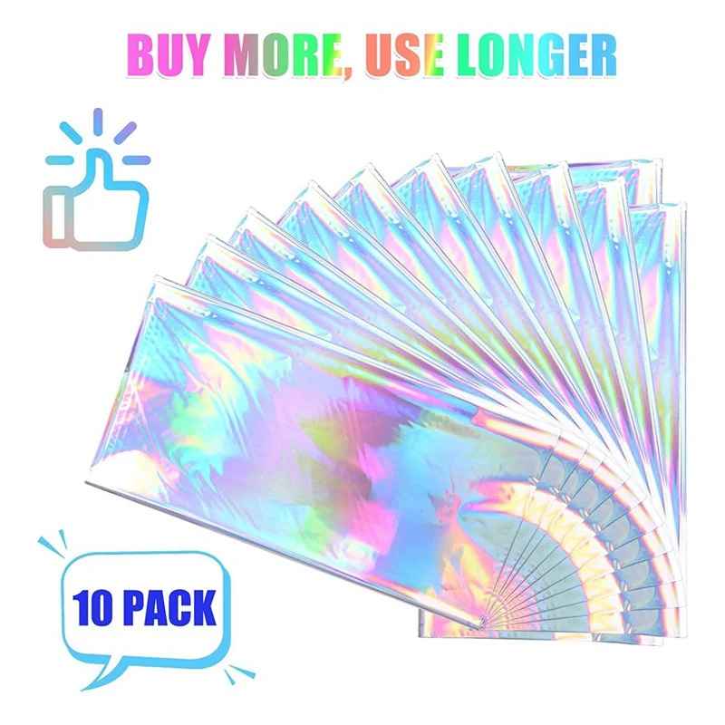 10 шт./упаковка голографическая скатерть для стола 54X108 дюйма