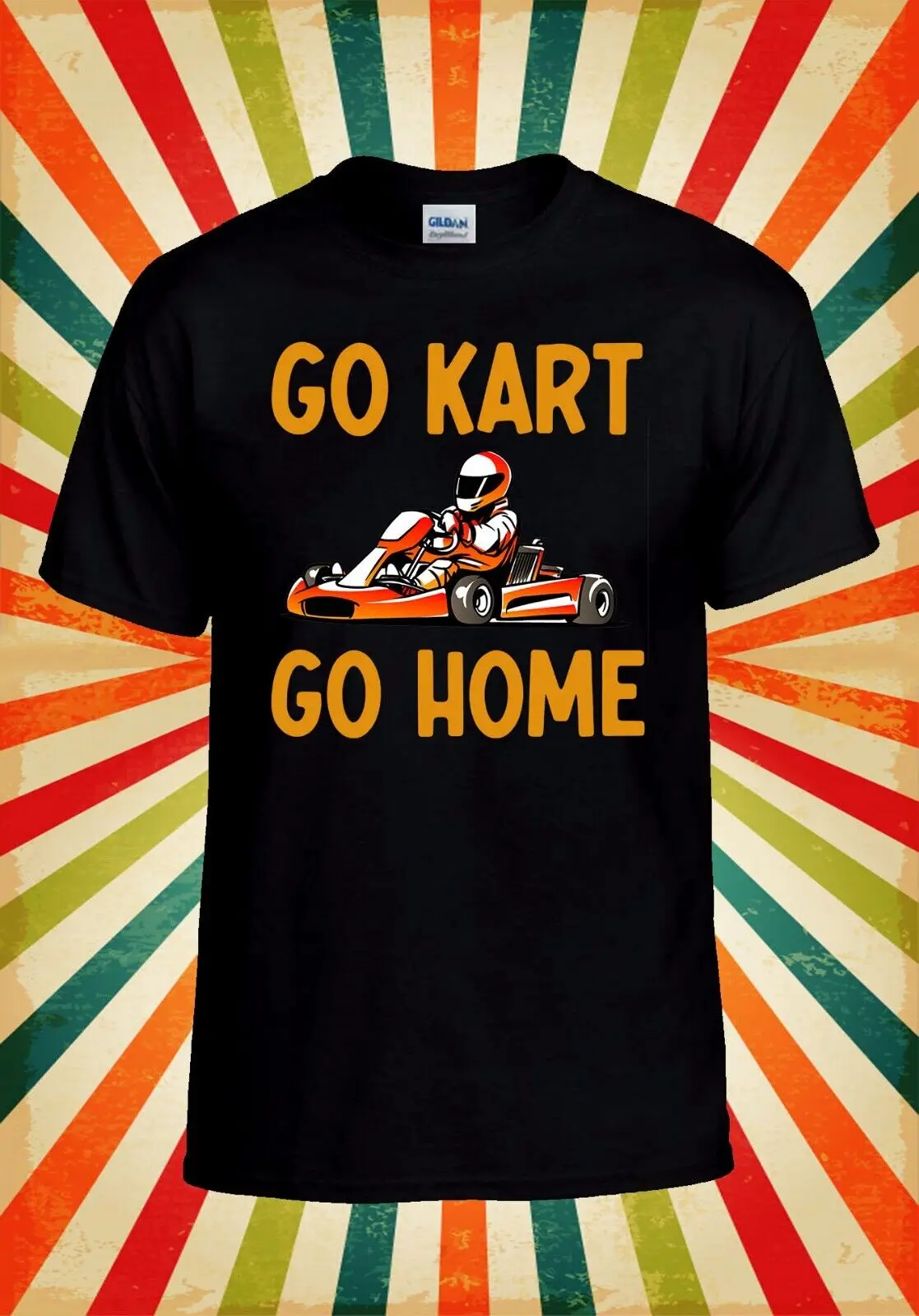 Бейсбольная Футболка для картинга гоночного автомобиля Топ 2991