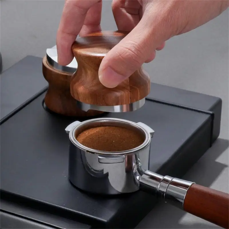 

51 мм/53 мм кофемашина из палисандра, дистрибьютор кофейного порошка, молоток, посуда для кофе, тамперы, аксессуары для бара