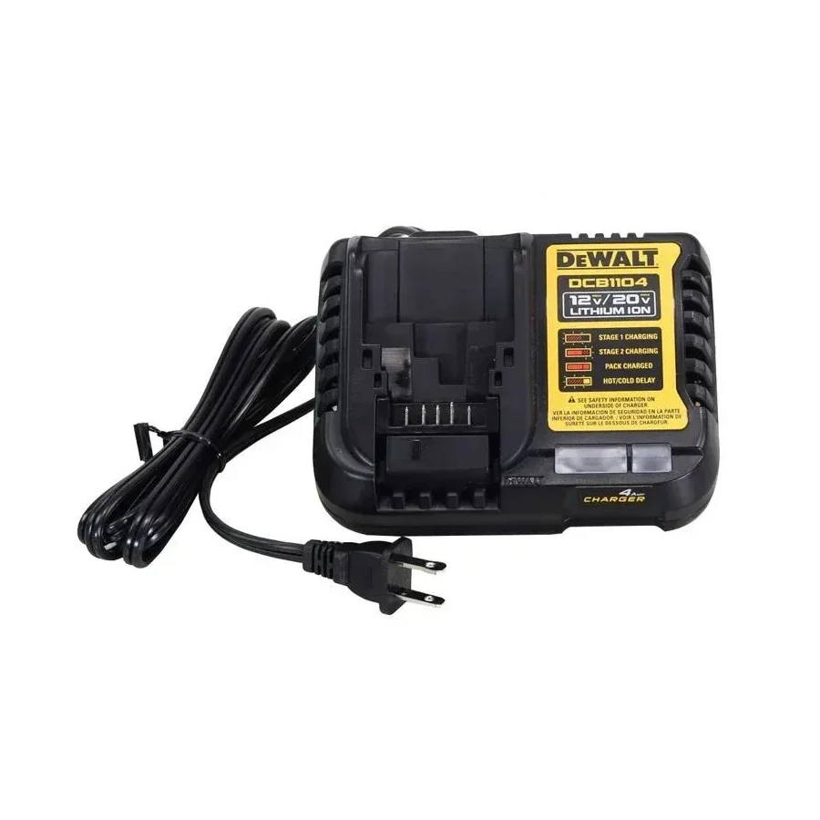 DEWALT DCB1104 12 В-20 В 4 А литий-ионное зарядное устройство для электроинструментов Dewalt