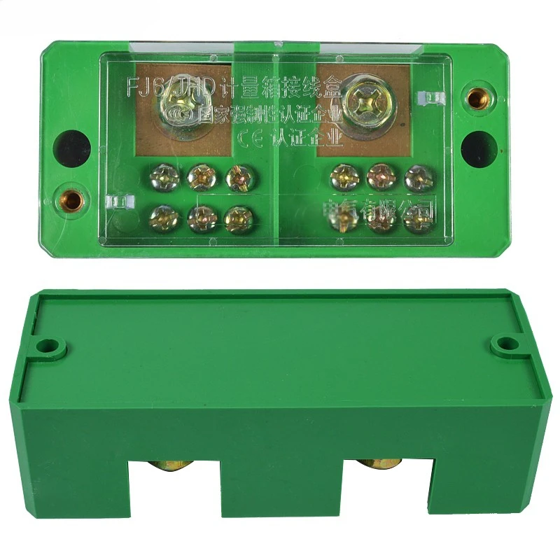 

Однофазный выходной терминал 2 в 4 / 6 / 8/12, бытовая распределительная коробка, распределительная коробка, Клеммная колодка 220 В