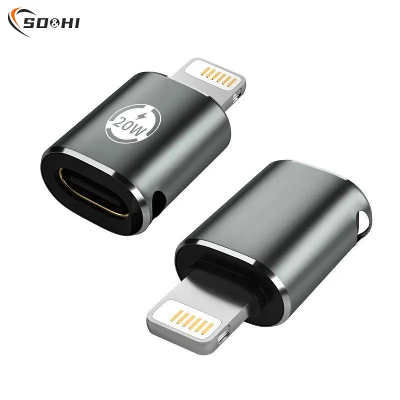 

Адаптер USB Type-C (мама)-Lightning (папа), 20 Вт