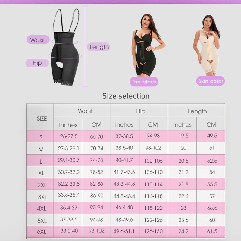 OWEQ Body Shaper Women Waist Trainer Butt Lifter Corrective Slimming Underwear Enhancing Bodysuits Compression Bodies Corset