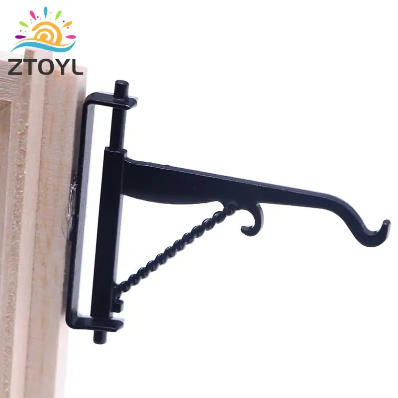 

Миниатюрный Кукольный домик, подвесной Рождественский мини-светильник из сплава с крючком, аксессуары для сада, украшение для улицы