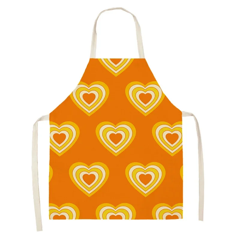 Кухонный Фартук для женщин и мужчин льняной водонепроницаемый в стиле бохо