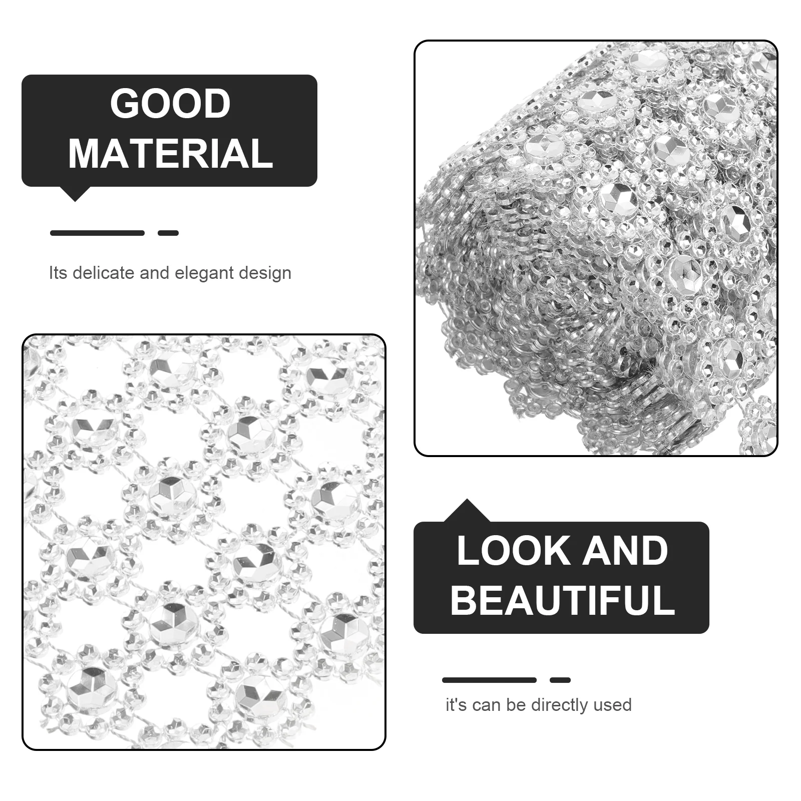 Подсолнух Ряд бриллиантов Декоративная отделка одежды Стразы Лента Нежная