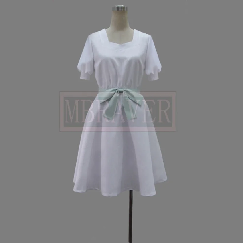 

Sword Art Online Yui White Dress Cosplay Costume Halloween Christmas Uniform Custom Made Any Size