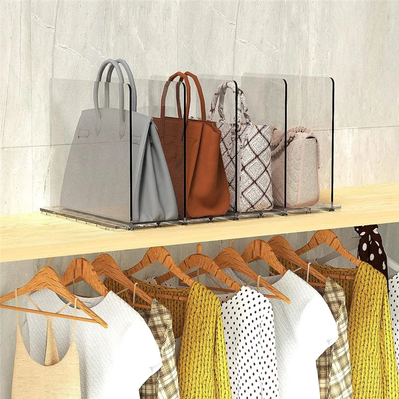 Органайзер для кошелька разделители полки шкафа регулируемая пластиковая