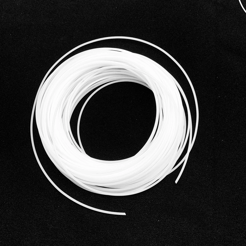 

Запчасти для 3D-принтера 2/5 м, тефлоновая труба из ПТФЭ, трубка для экструдера Bowden 1,75 мм ID0.3/0,5/0,8/1/1.2/1. 8-4 мм, белая прозрачная трубка для Ender3