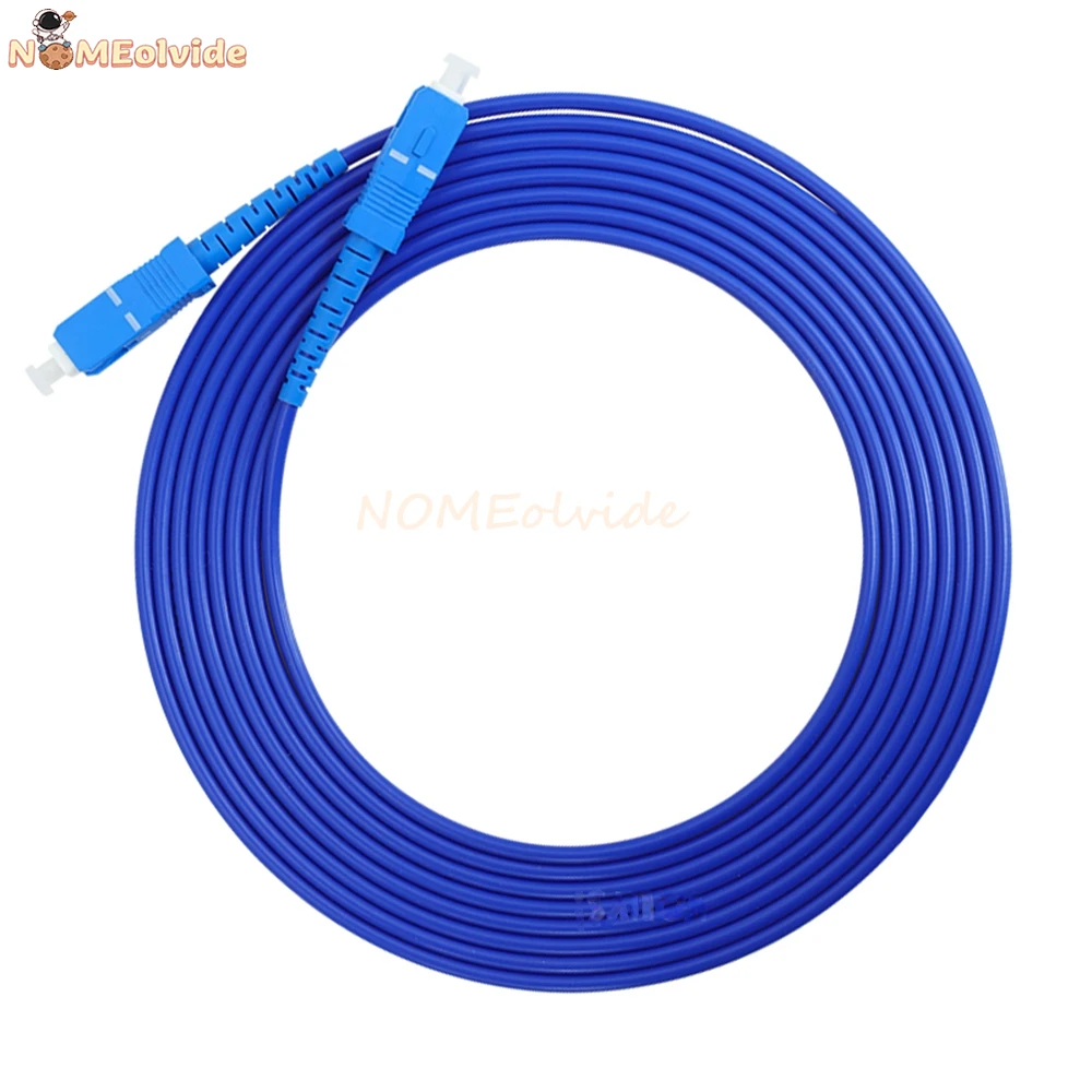 

High Quality SC-SC UPC Armored Fiber Optical Cable Patch Cord Simplex SM FTTH Fiber Optic Jumper Cable 3m/5m/10m/15m/20m/30m