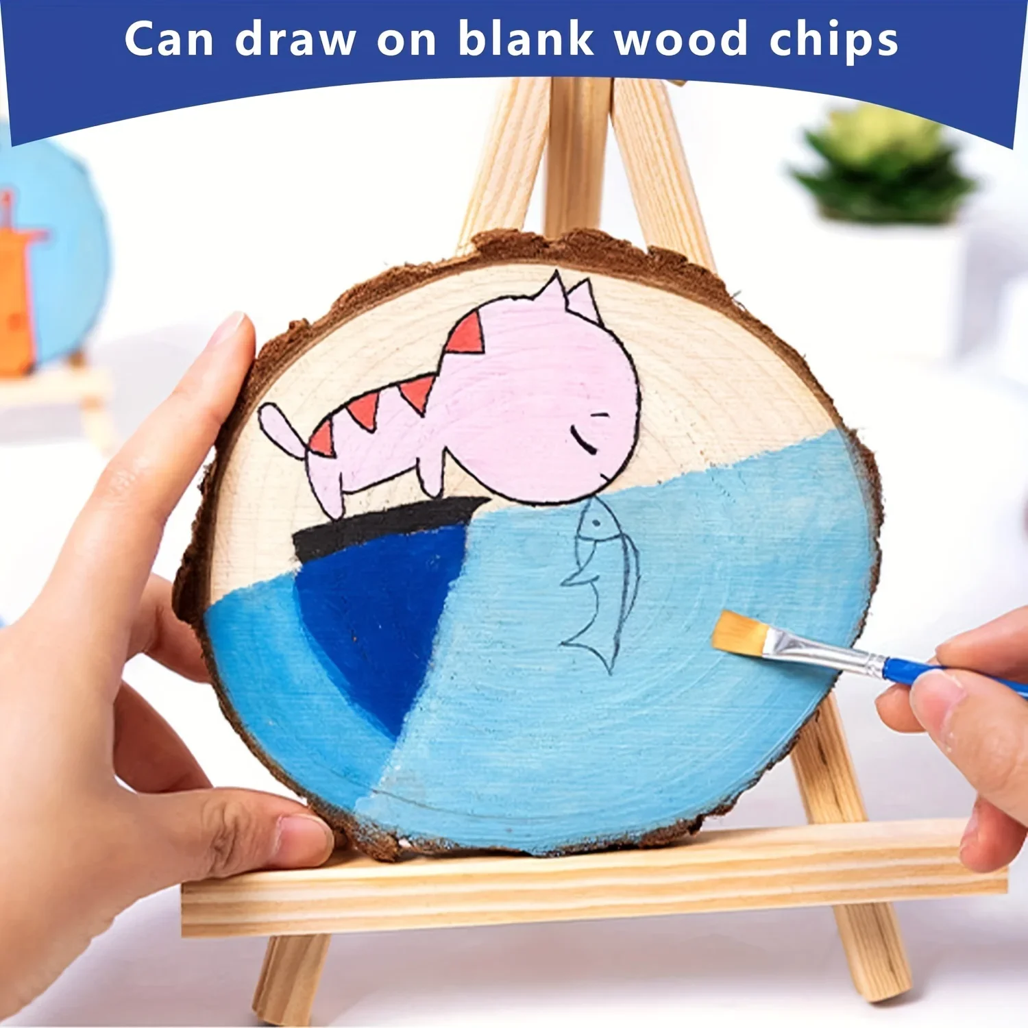 10 шт. необработанные ломтики сосны для центральных частей 5 1-5 дюйма круглые