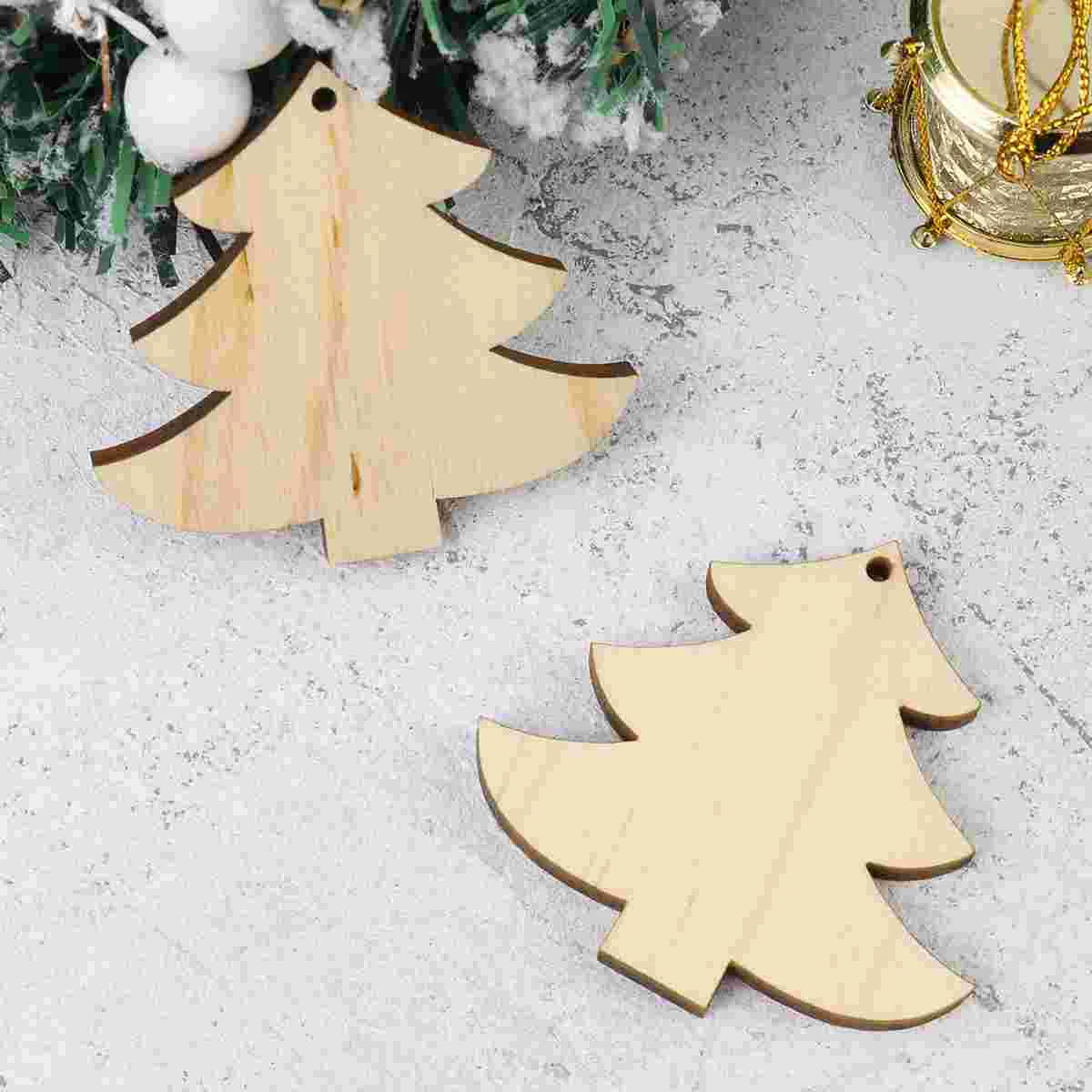 

10pcs Christmas Hanging Pendant Creative Cutouts Hanging DIY Pendant Gift for Christmas