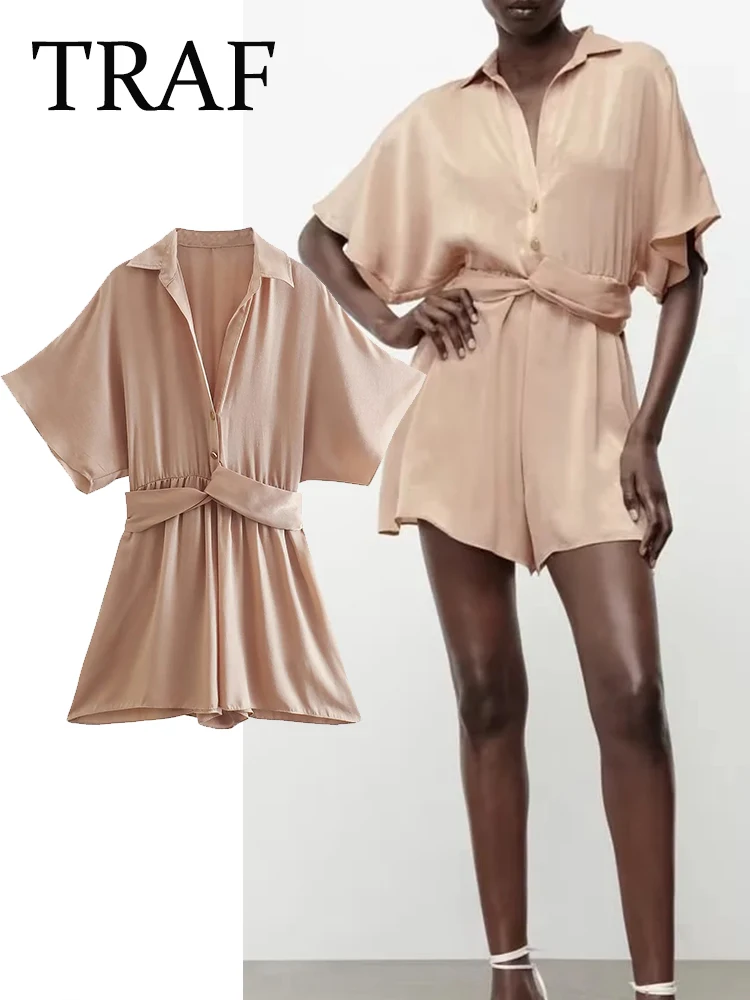 

Женский комбинезон с длинным рукавом, в винтажном стиле