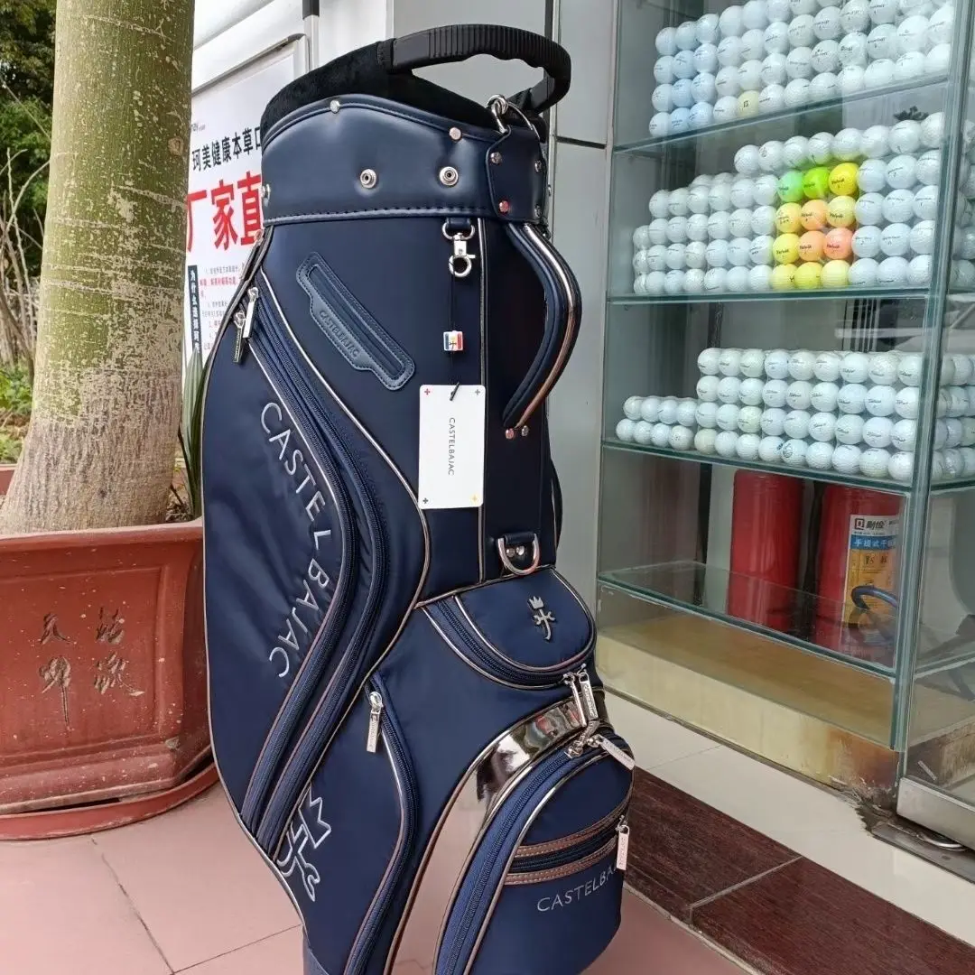 

Golf Caddy Bags 골프가방 High Quality Golf Bag Standard Bag PU Waterproof Vertical Bucket Fashion Outdoor Sport Bag