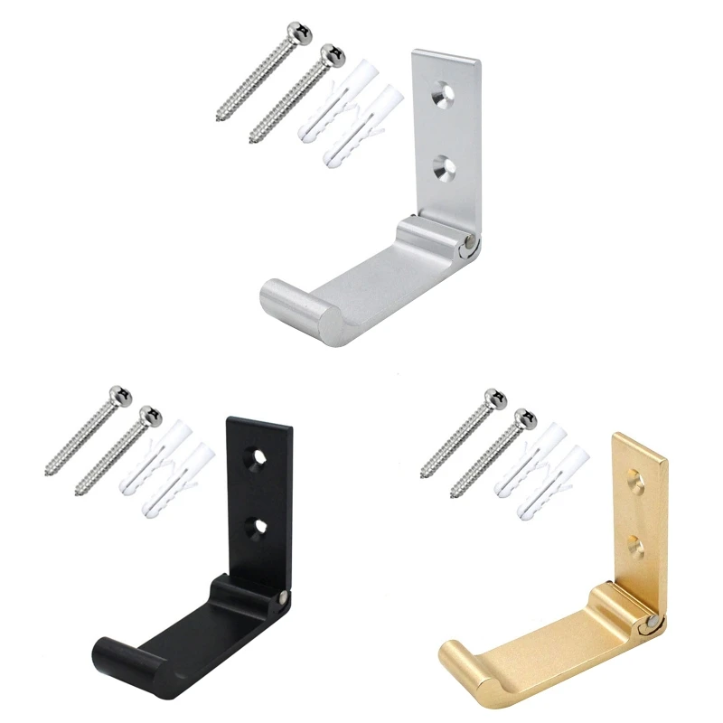 

Крючки для одежды, сверхпрочные Складные Настенные крючки, крючки для полотенец, экономия пространства, алюминий