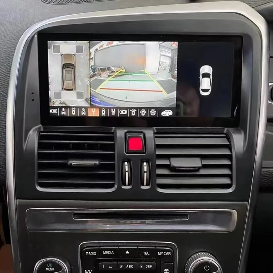 2 Din Android 13 8 дюймовый экран для Volvo XC60 2009-2017 Автомобильный мультимедийный