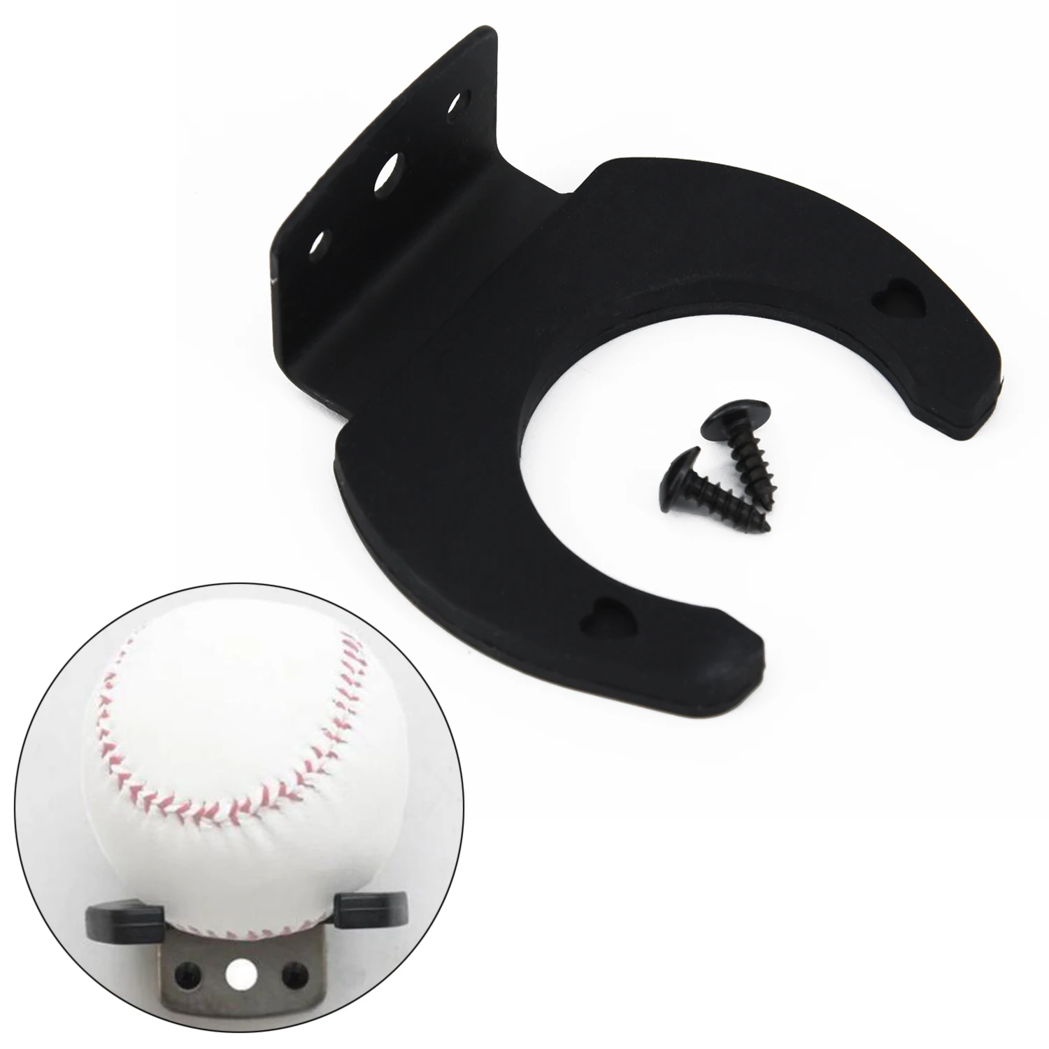 

1pcs Baseball Bat Softball Racket Wall Mount Holder Rack Display For Vertical Tennis Rack Mount Holder Baseball Accessories