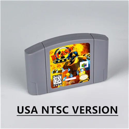 

Игровой картридж Blast корпус для ретро 64 бит, американская версия, NTSC формат, подарок для игр