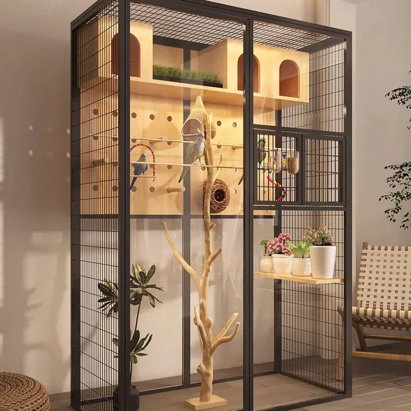 Черные клетки для попугаев переноска ящик разведения собак игрушки шиншиллы