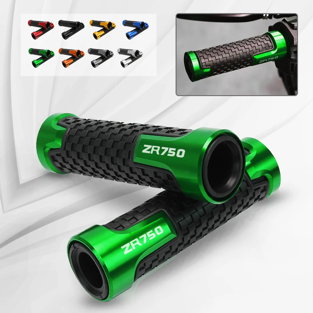 

Для KAWASAKI ZR750 ZR 750 1991-2004 2003 2002 аксессуары для мотоциклов 2001 дюйма 22 мм ручки с ЧПУ Рукоятка Ручка стержень