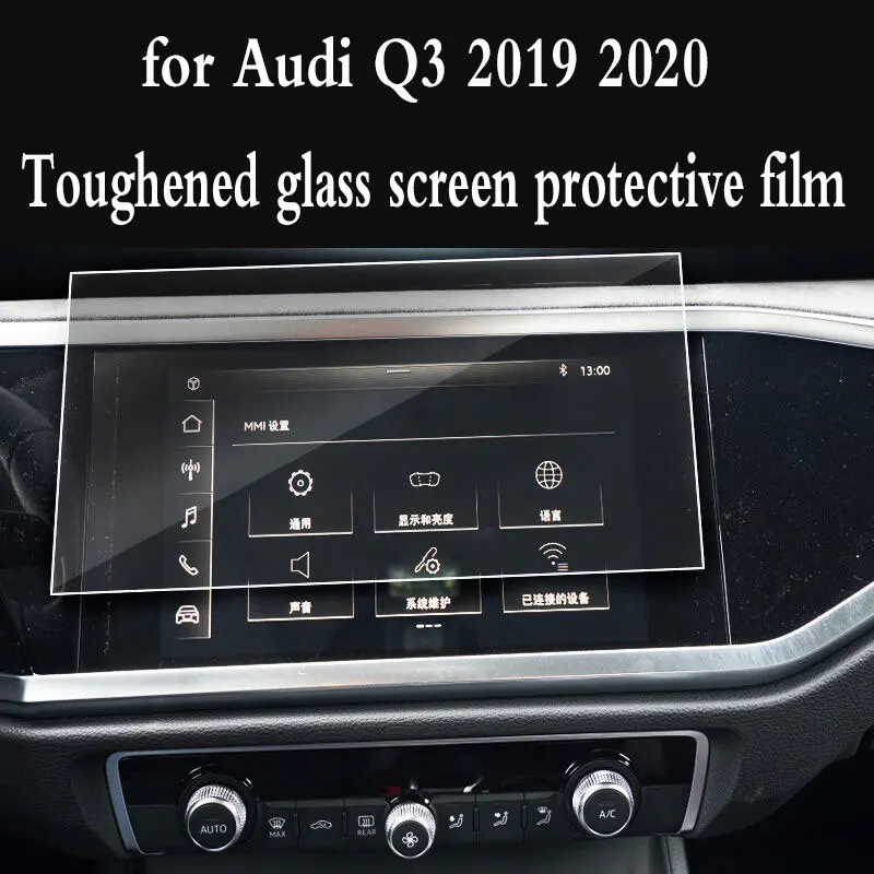 

Car navigation screen protector for Audi Q3 2019 2020 central control display screen,tempered glass screen protective film