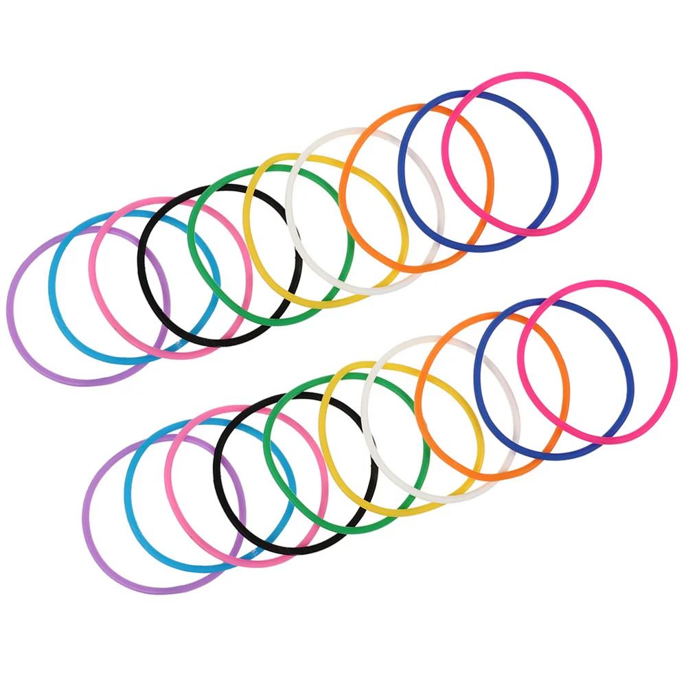 

Silicone Bracelets Rubber Wristbands Jelly Party Stretch Wrist Gummy Supplies Elastic Fillers Gift Fan Sports Colored Bracelet