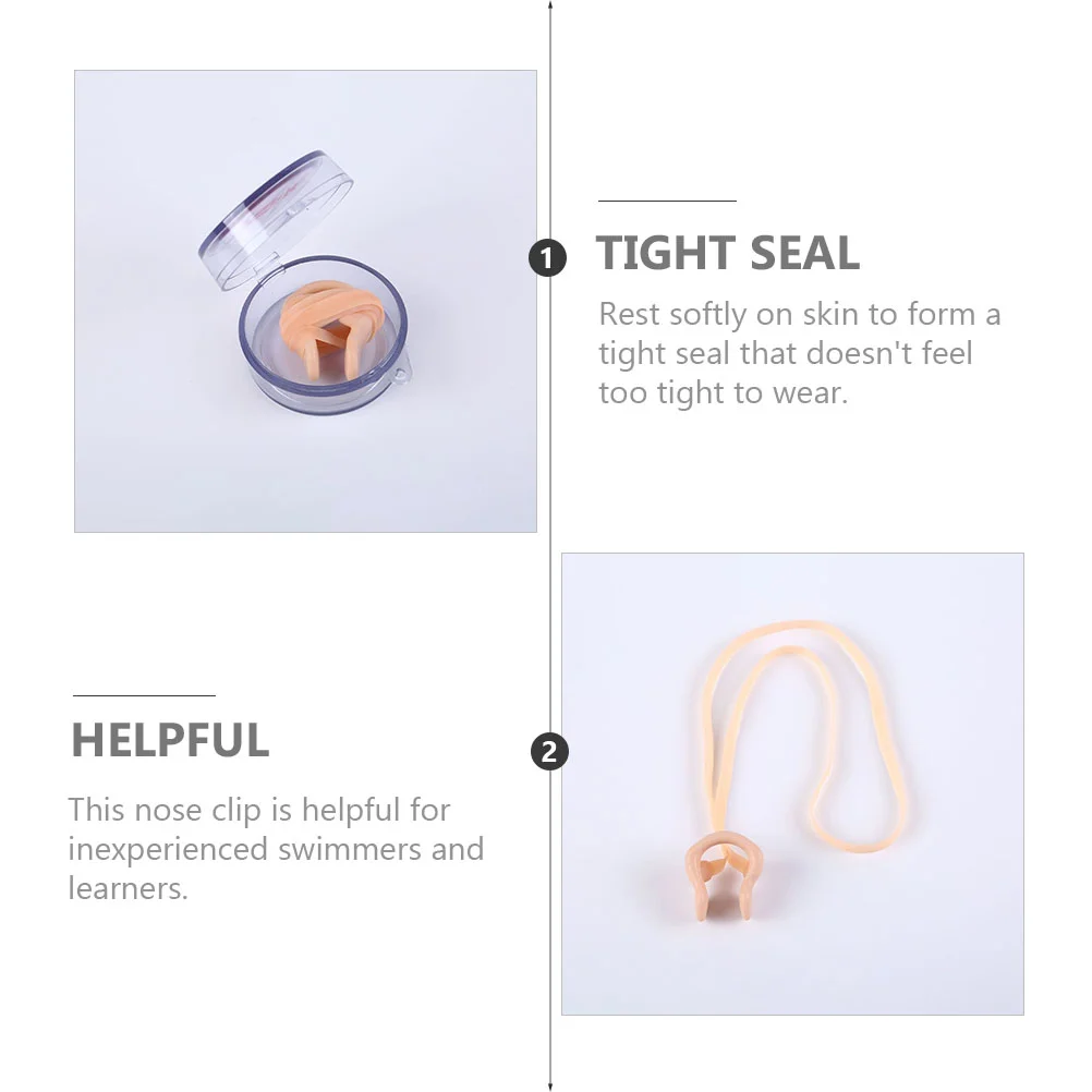 4 шт. зажим для носа со шнуром износостойкие зажимы основные латексные эмульсия