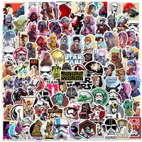 103050100pcs disney star wars cartoon stickers for kids diy laptop water bottle diary luggage pvc cool sticker toys decals
