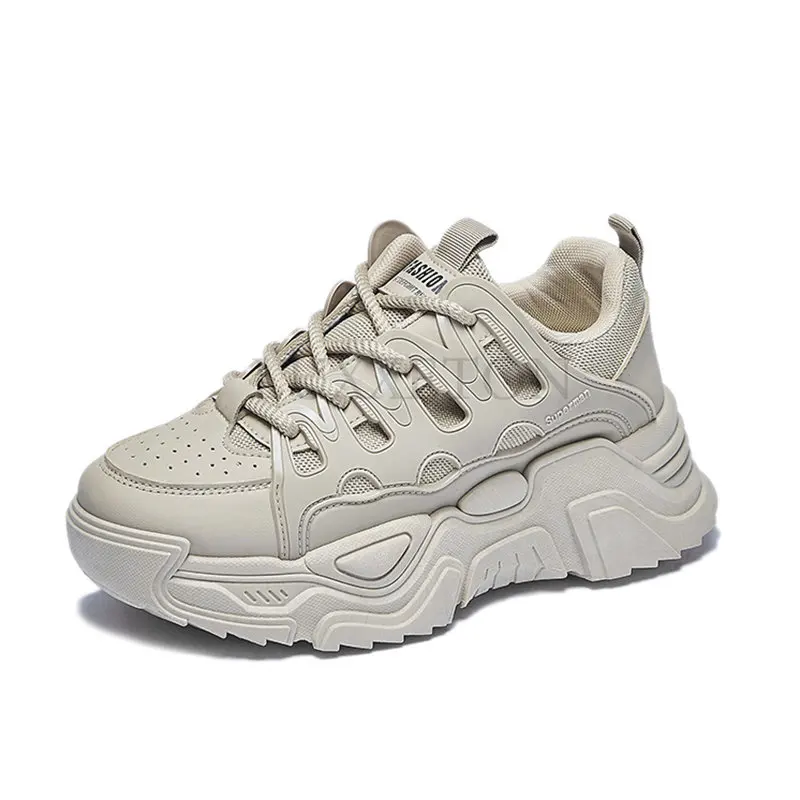 

Women Sneakers New Fashion Trend Breathable Mesh Casual Women Shoes Comfortable Soft Bottom Platform Shoes Zapatos De Mujer