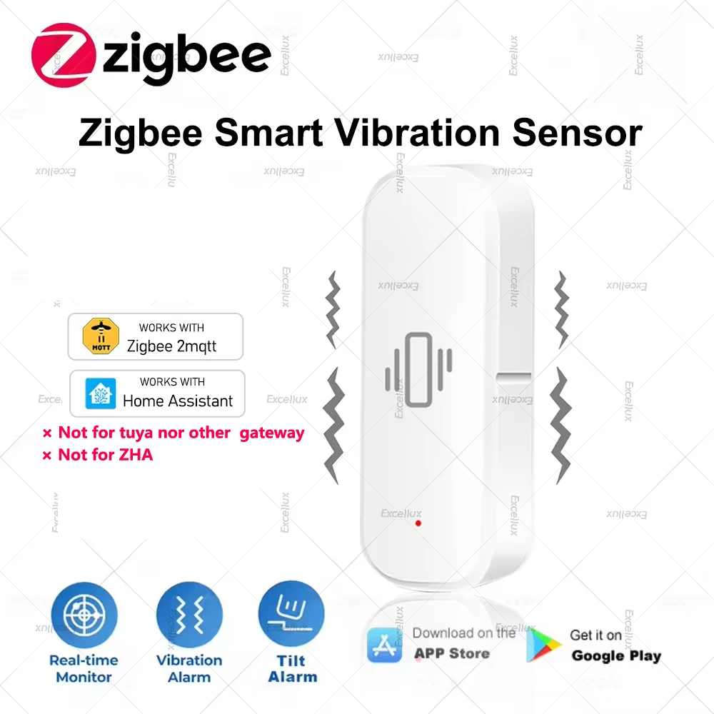 

Датчик вибрации Zigbee для умного дома