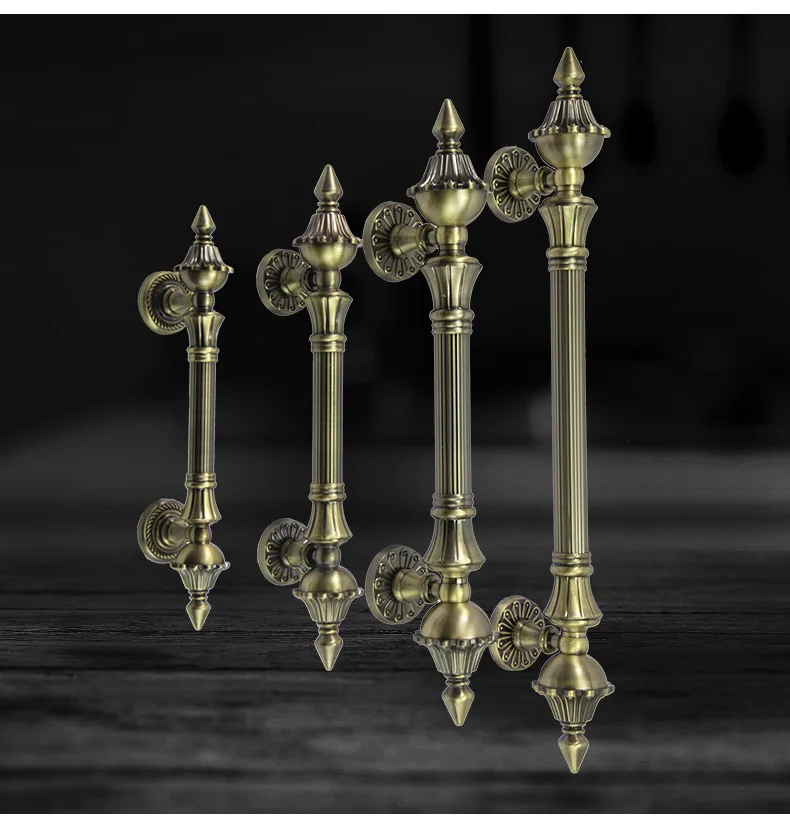 

Античная дверная ручка из цинкового сплава 280-550 мм