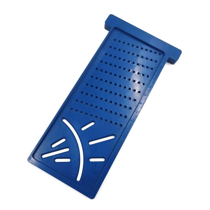 

Cross-Out Ruler Hole Position Measuring Tool Woodworking Scribe Mark Line Gauge Woodworking Marking Dropship