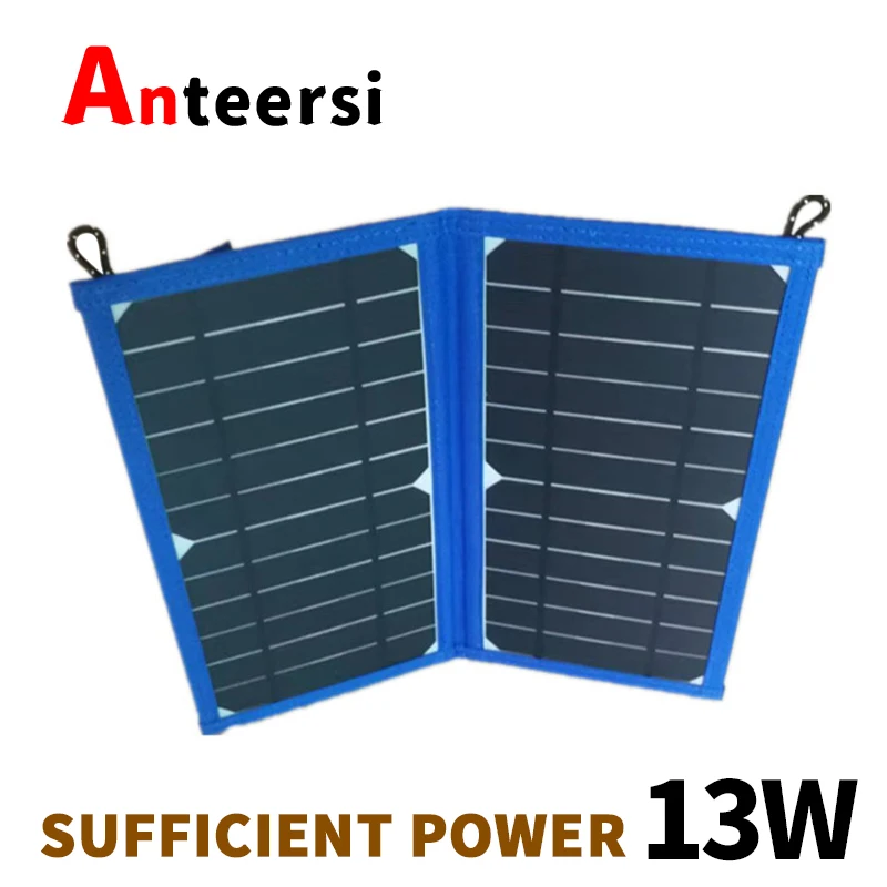 Складная сумка на солнечной батарее, 13 Вт, 12 В, а, USB