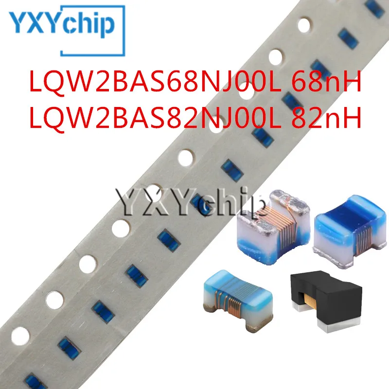 20 шт. Lqw2bas68nj00l Lqw2bas82nj00l Smd проволочный индуктор Rf 0805 68nh 82nh 5% 2012 высокочастотная