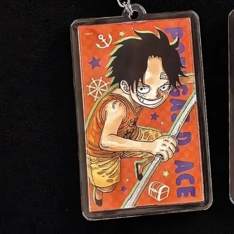 Брелок One Piece: детская версия, аниме-стиль, Эйс, Сабо, Луффи, акриловый брелок, кавайный брелок-кольцо, подвеска для сумки, украшение, аксессуар, подарок (art.: 3920da61d2ff6) - 3920da61d2ff6