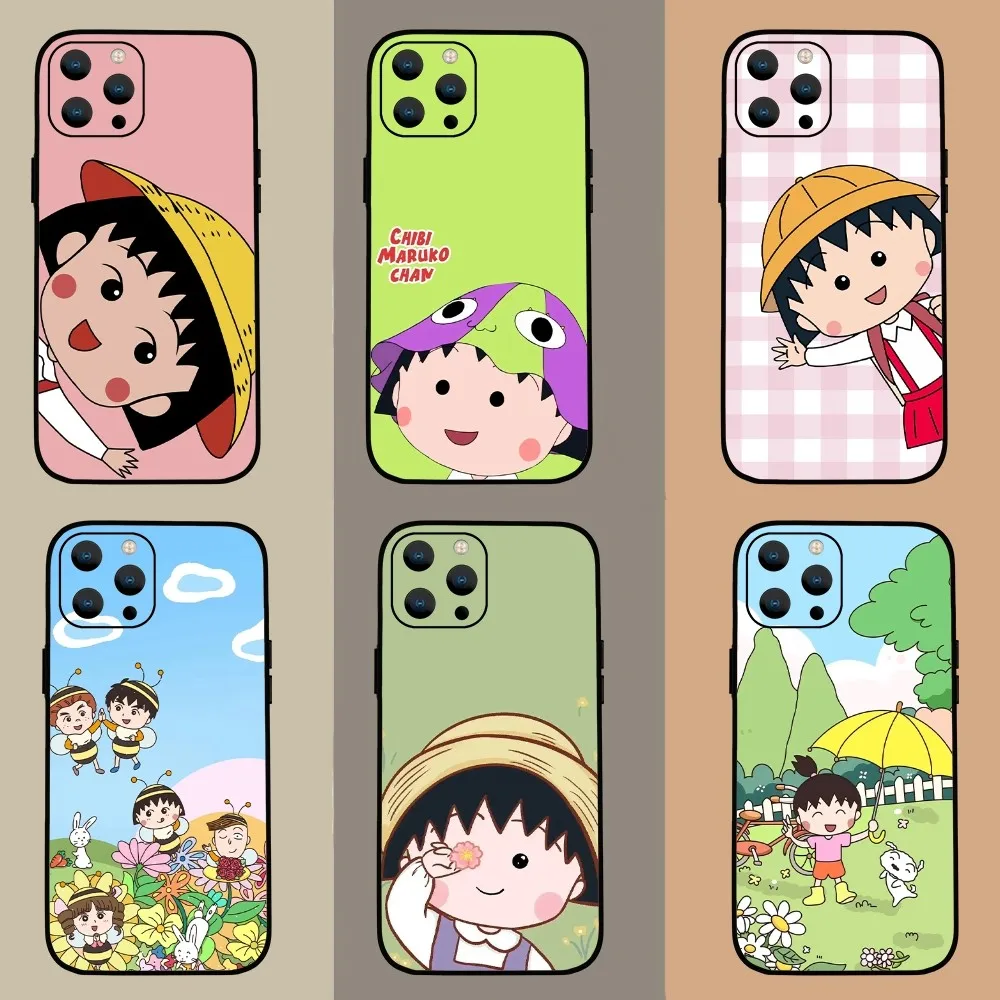 Чехол для телефона BiliBili Anime Chibimaruko Chan Samsung Galaxy A53 A33 A70 A73 A54 A51 A71 A52S 5G Soft Cover Shell