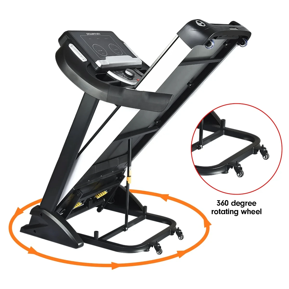 Беговая дорожка с ЖК-дисплеем двигатель л.с. электрическая беговая датчиком