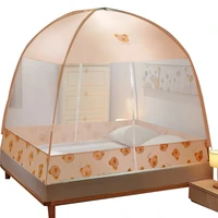 installation free yurt mosquito net 1 8m bed 1 5m household 1 2 m