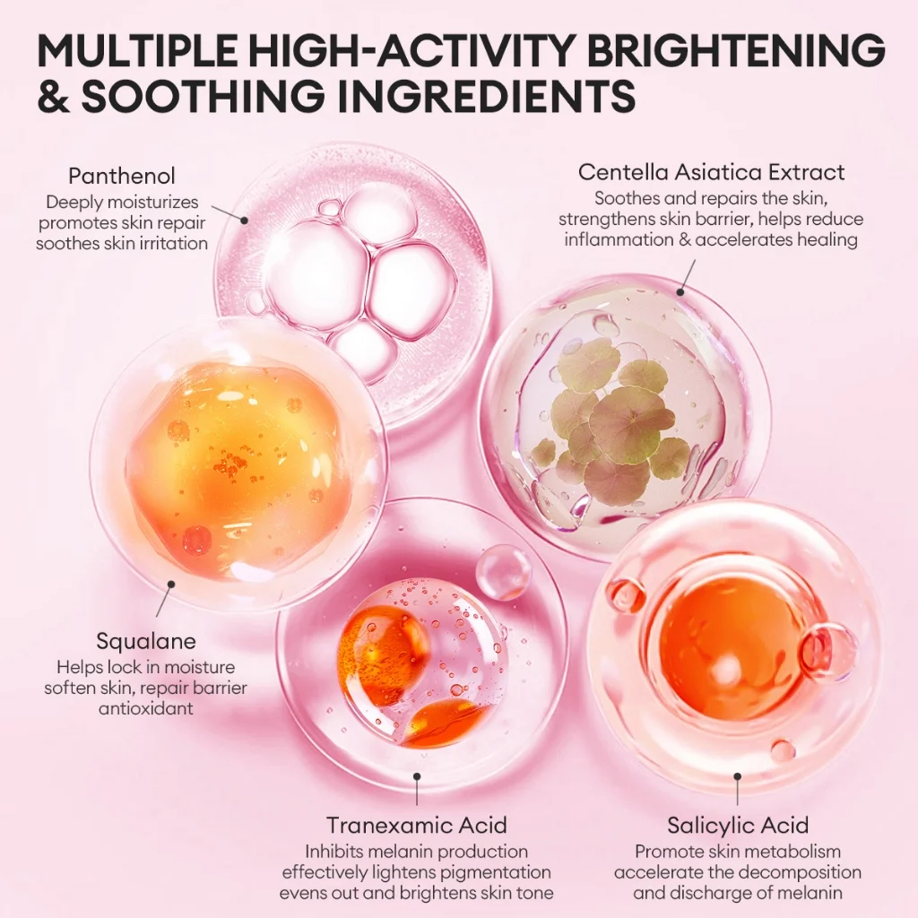 VIBRANT GLAMOUR Дневной крем с гликолевой кислотой SPF20 Отшелушивает гладкую и нежную