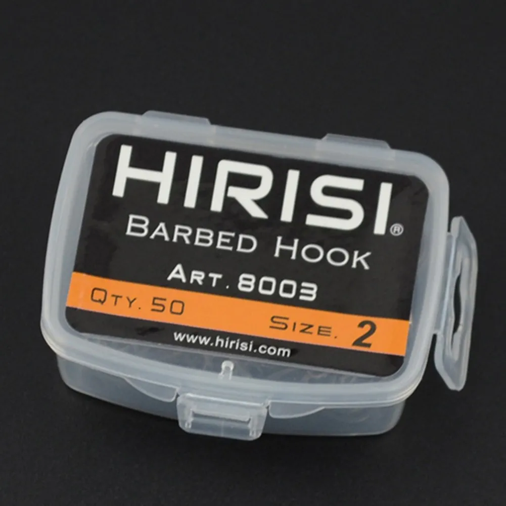 

50x Carp Hooks Barbed Carp Curve Hook Hooks Professional Series Shank Parts Portable Practical Premium Durable