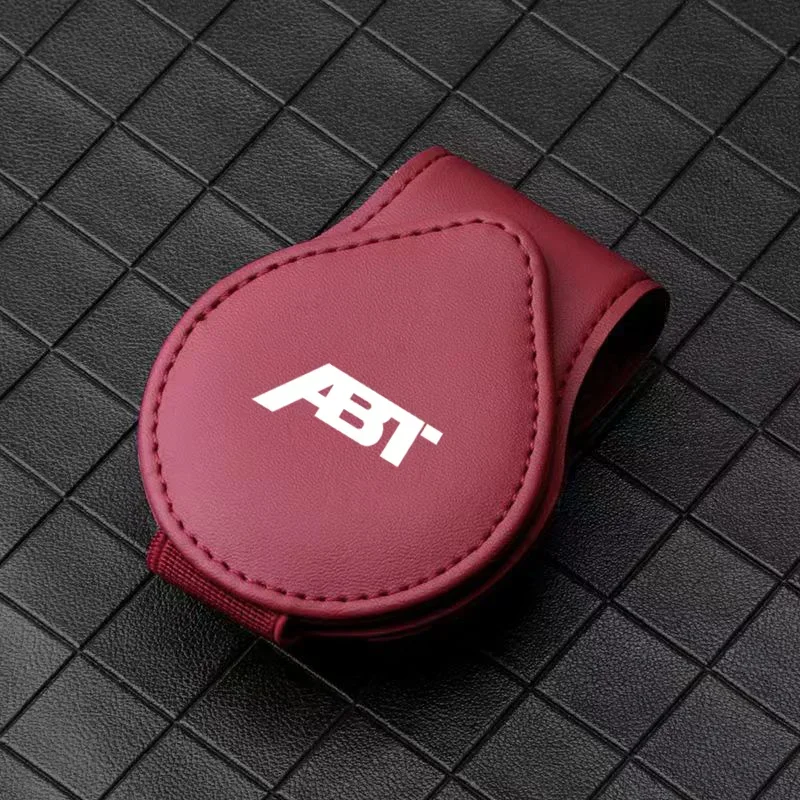 Автомобильный солнцезащитный козырек держатель очков зажим для ABT A3 A4 A5 A6 Q5 Q7 S3 S4 S5